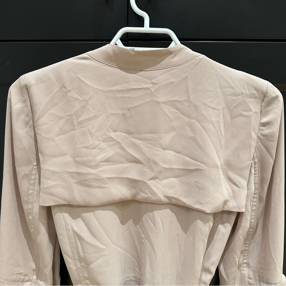 Aritzia Babaton Quincy Flowy Trench Coat, Taupe, XS - Picture 7 of 15